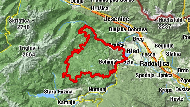 Pokljuka in Uskovnica