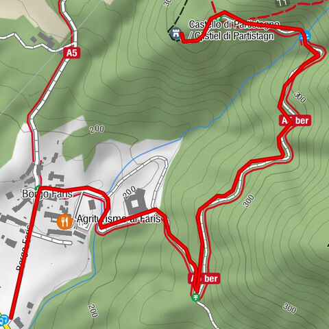 Zamek Partistagno: prosta wycieczka do Attimis