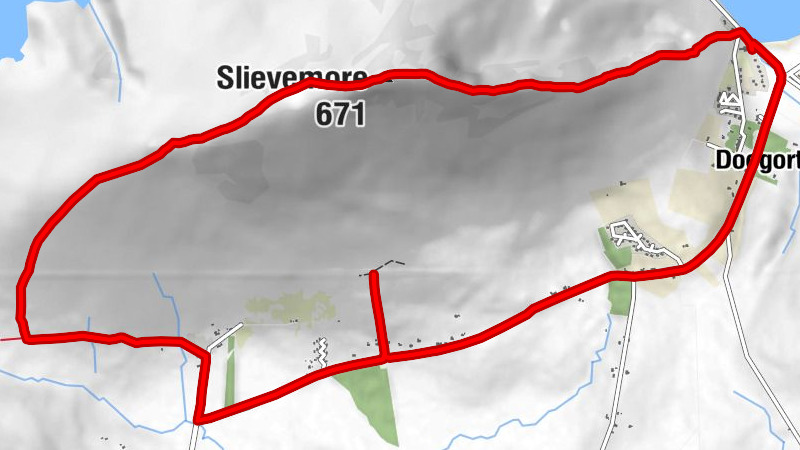 Doogort West - Slievemore - Doogort - Doogort East