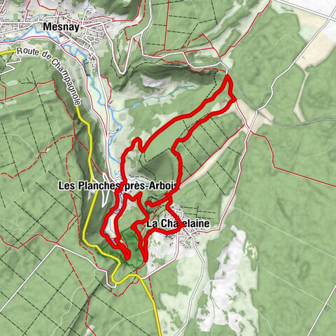 Les Planches-près-Arbois - Église de la Nativité-de-la-Mère-de-Dieu - Église Saint-Just - Mont Foirond