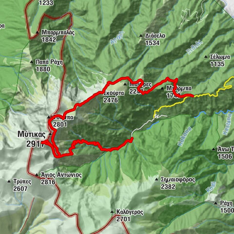 Prionia 1100 - Στεφάνι - Σκούρτα - Δήμος Δίου - Ολύμπου
