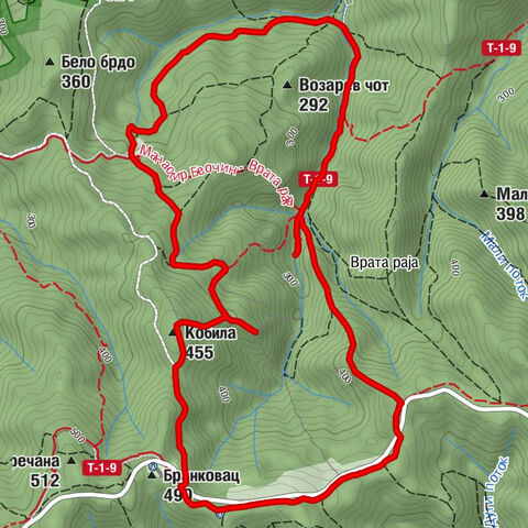 Шумарска кућа Рим - Кобила - Дуги чот - Водопад 7 извора