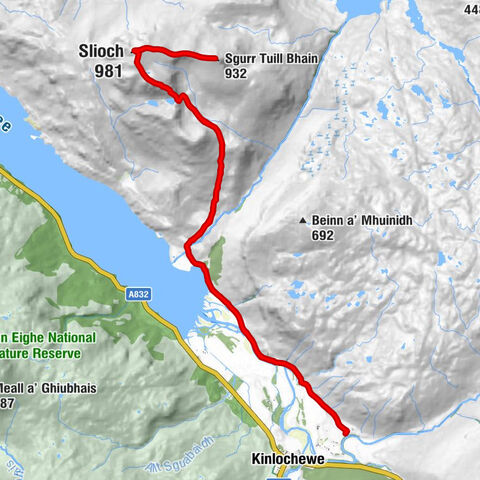 Highland - Slioch - Sgurr Tuill Bhain