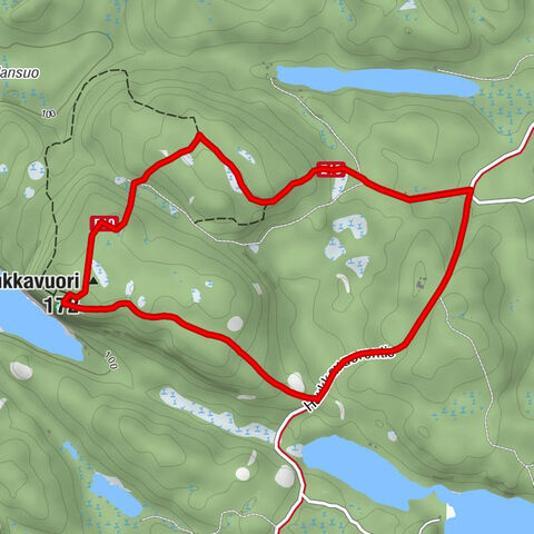 Rautjärvi - Haukkavuori