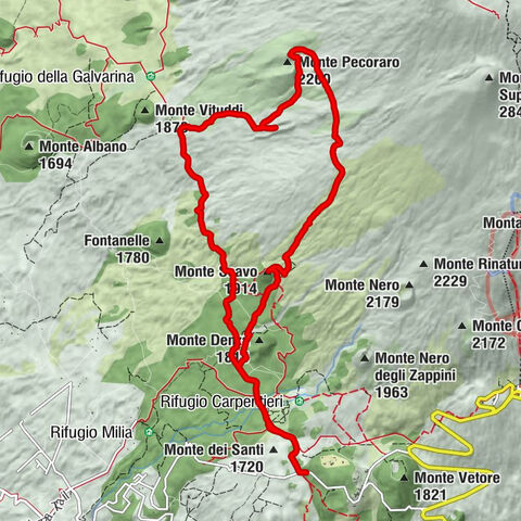 Biancavilla - Monte Scavo - Monte Pecoraro - Grotta degli Archi
