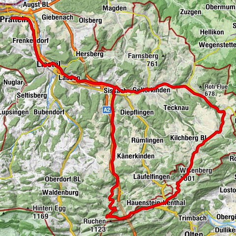 Mythische Orte am Oberrhein - Eptingen – Oltingen