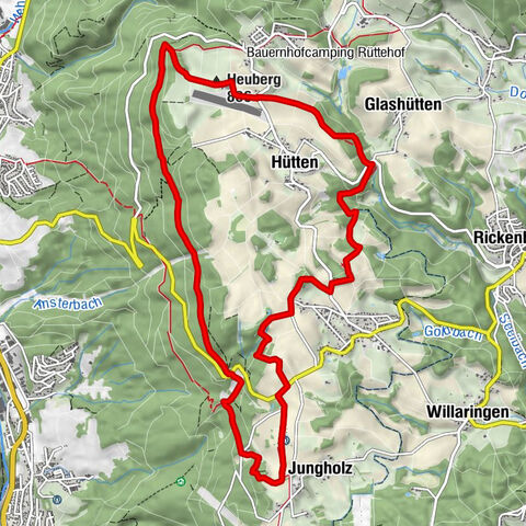 Rickenbach: Hotzenpfad Premiumwanderweg