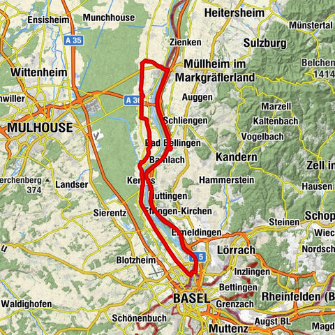 Alt-Rhein & Rhein-Rhône-Kanal