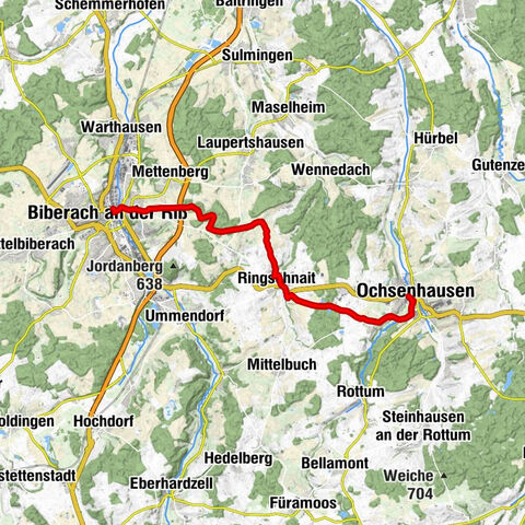 Von Ochsenhausen nach Biberach