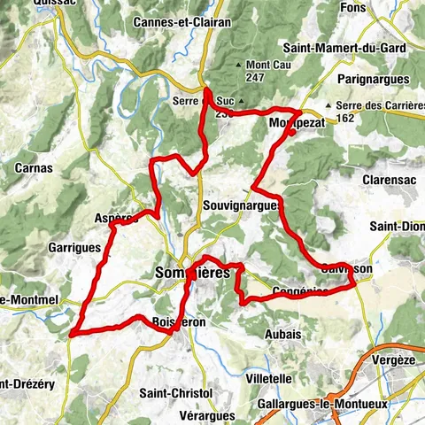 WINE ROUTE - WINES, VIDOURLE, VILLAGES