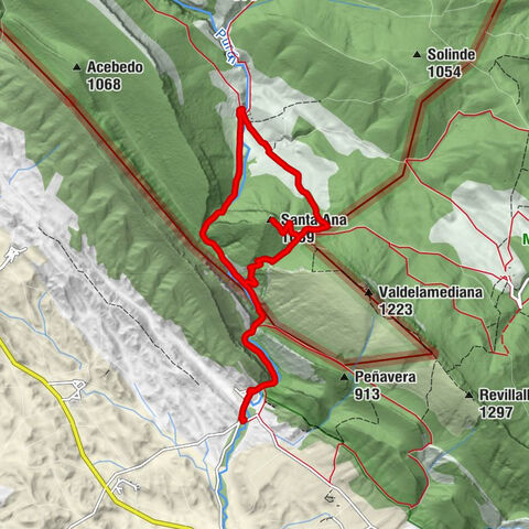 Herrán - Iglesia de Santa Águeda - Iglesia de San Esteban de Ribera - Santa Ana