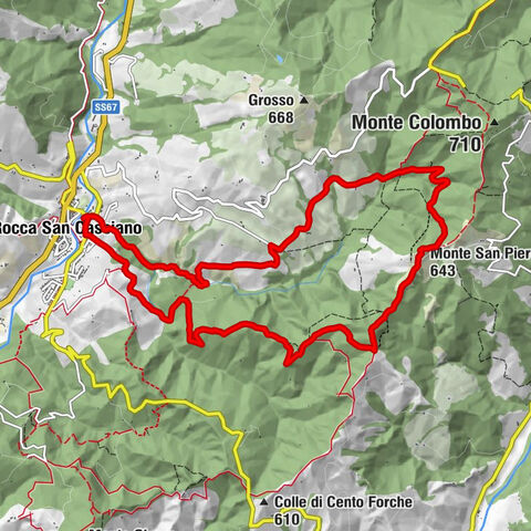 Da Pasqui - Rocca San Casciano - Monte San Piero - Cascatella di Sassello