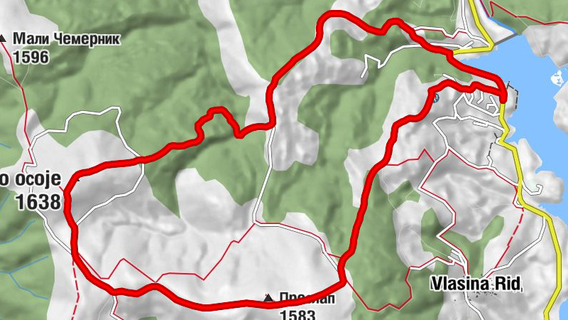 Власина Рид - Врло осоје - Преслап