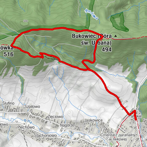 Pańskie - Szpilówka - Wieża Widokowa "Szpilówka Iwkowa"