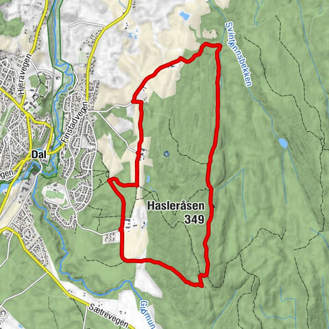Eidsvoll - Hasleråsen