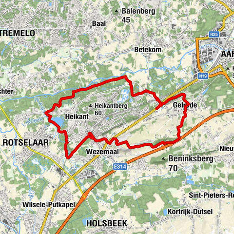 Wezemaal - Wijngaardberg - Sint-Corneliuskerk - Gelrode