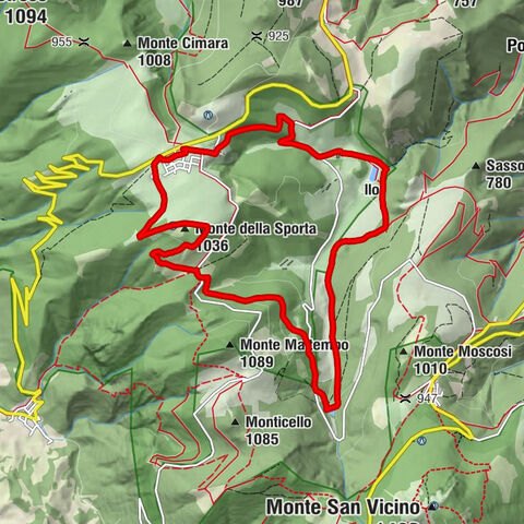 Poggio San Romualdo - Agriturismo Abbazia di San Salvatore in Valdicastro - Monte della Sporta - Norma