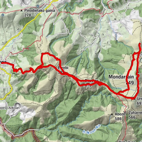 Karrika - Errebi - Mondarrain - Ainhoa