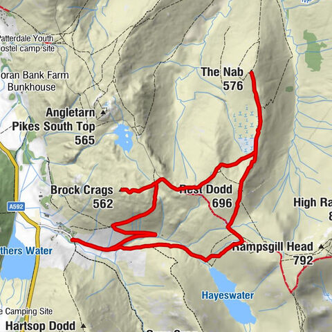Martindale - Rest Dodd - The Nab - Patterdale