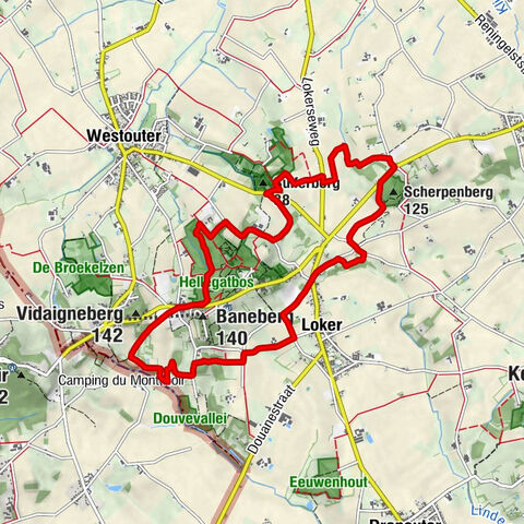 Scherpenberg - Baneberg - Sulferberg - De Baronie
