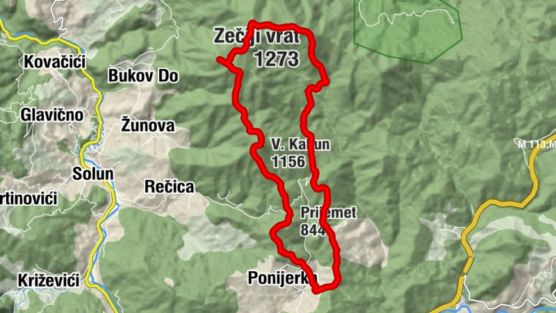 PD Nusret Džakmić Nuki - V. Kabun - Bijeli vrh - Zečiji vrat