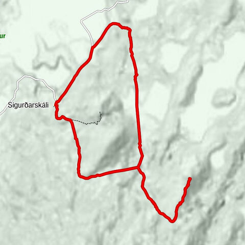 Sigurðarskáli - Biskupsfell