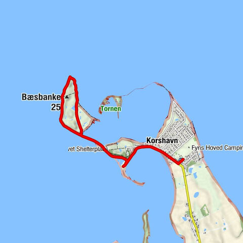 Kerteminde Kommune - Bæsbanke - Rakkenhald - Bydebjerg