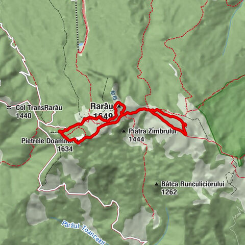 Pietrele Doamnei - Popii Rarăului - Rarău - Câmpulung Moldovenesc