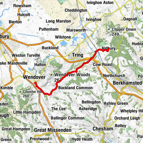 Wendover - St Mary's Church - Pavis Wood - Luton