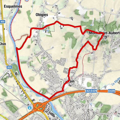 Mont-Saint-Aubert - Tournai - Église Saint-Aubert