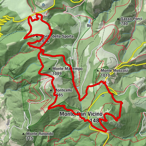 Poggio San Romualdo - Monte San Vicino - Monte della Sporta - Norma