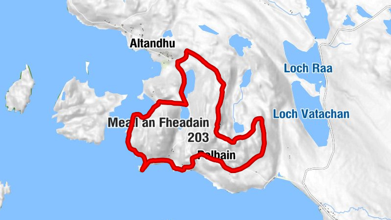 Polbain - Dornie - Old Dornie - Meall an Fheadain