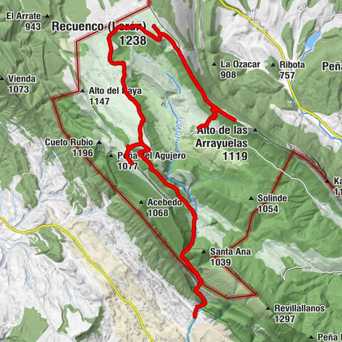 Herrán - Vallegrull - Recuenco (Lerón) - Lalastra