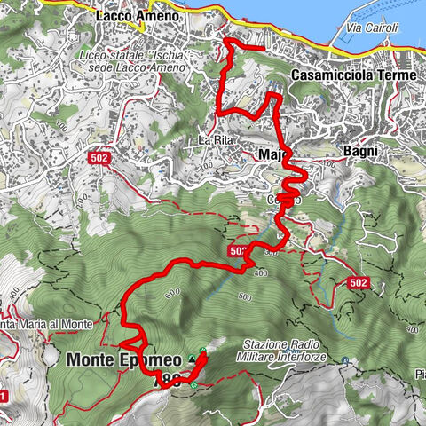 Casamicciola Terme - San Nicola Epomeo - Monte Epomeo