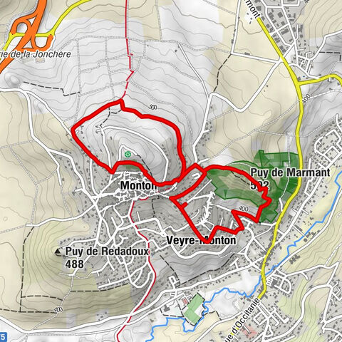 Veyre-Monton - Puy de Marmant - Notre-Dame de Monton