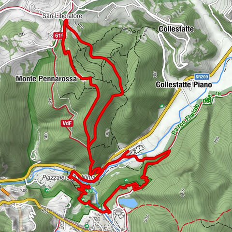 Terni - Grotta innominata - Chiesa di San Liberatore - Monte Pennarossa