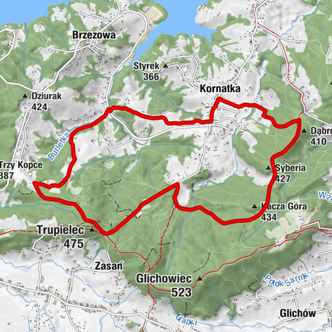 Kornatka - Trupielec - Syberia - Dąbrowa