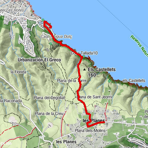 Ca Nano - Cova de l'Aiguadolç - Els Castellets - Xàbia / Jávea