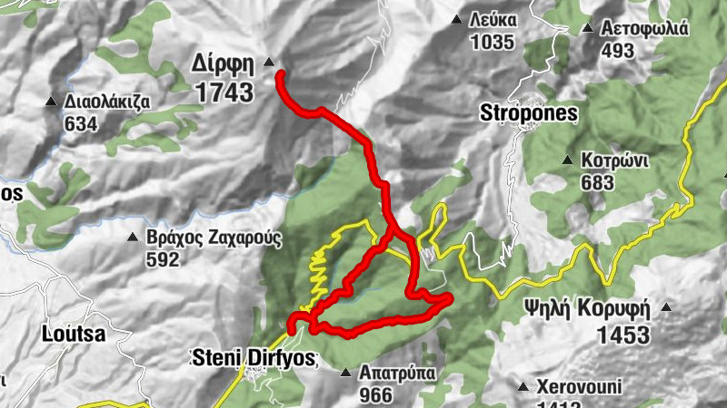 Άγιοι Ανάργυροι - Άγιος Κήρυκος - Καταφύγιο Μιχάλης Νικολάου - Δέλφι