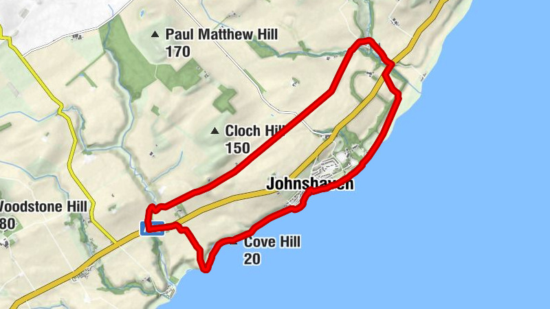 Johnshaven - Benholm - East Mathers - Cove Hill