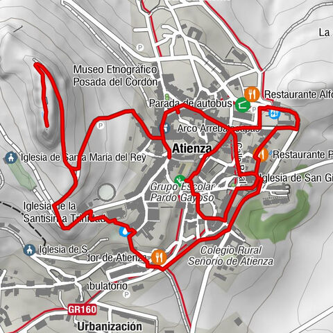 Atienza - Iglesia de San Gil - Cerro del Castillo