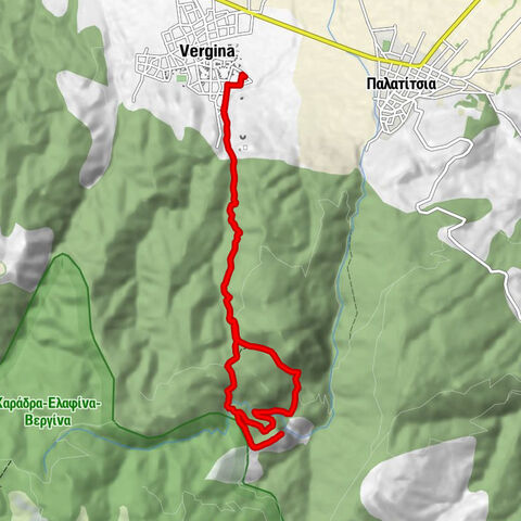 Βεργίνα - Μονή Αγίων Πάντων - Κορυφή Γαλακτού