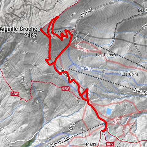 Saint-Gervais-les-Bains - Aiguille Croche - Les Contamines-Montjoie