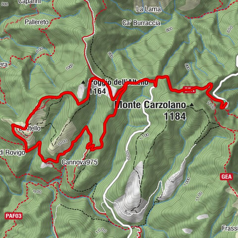 Palazzuolo sul Senio - Poggio dell'Altello - Rifugio alpino I Diacci - Il Fienile