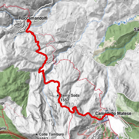Campitello Matese - Serra Soda - Roccamandolfi
