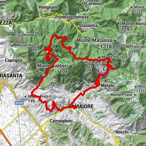 Bel giro in apuane
