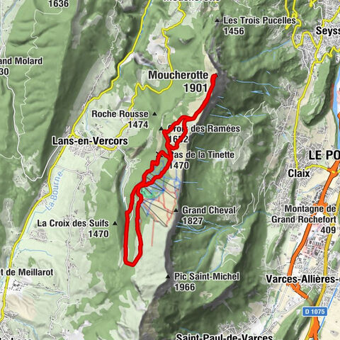 Martagons - Croix des Ramées - Moucherotte - Lans-en-Vercors