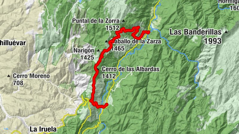 Arroyo Frío - Arroyo López - Peña de la Sabina - Santiago-Pontones