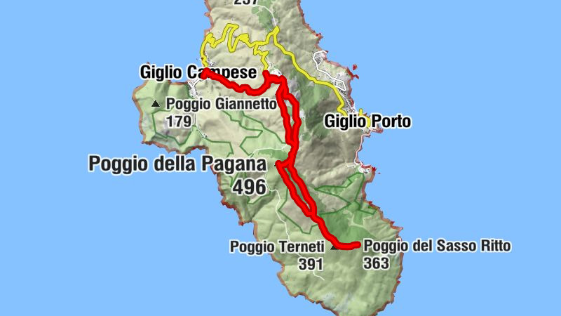 Giglio Campese - Poggio della Pagana - Poggio Terneti - San Pietro Apostolo