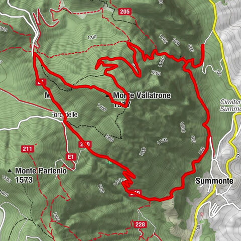 Sant'Angelo a Scala - San Silvestro - Monte Vallatrone - Summonte